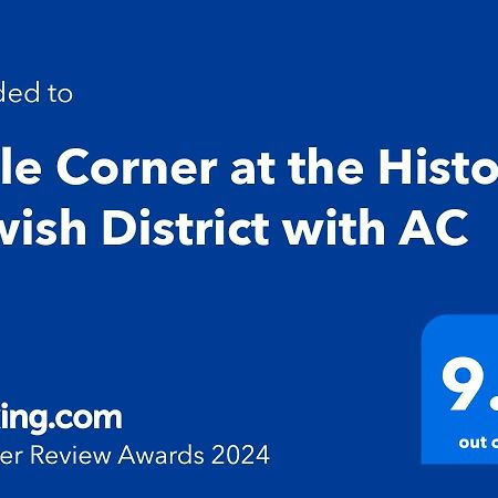 Ferienwohnung Little Corner At The Historic Jewish District With Ac Budapest Exterior foto