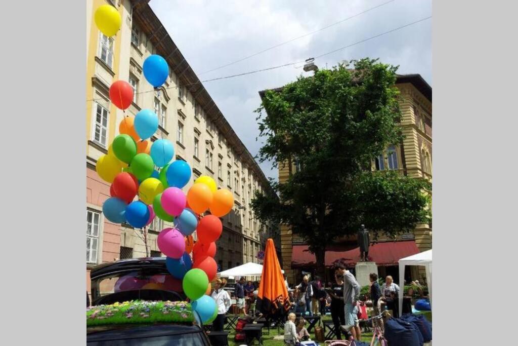 Ferienwohnung Little Corner At The Historic Jewish District With Ac Budapest Exterior foto
